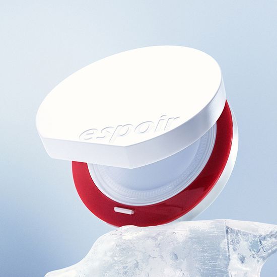 一秒控油☁️柔焦降溫🧊妝前&補妝都ok! 韓國 espoir Be Velvet Sebum Cut Cushion 24小時持妝控油清涼霧面定妝氣墊