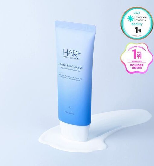 最新升級版雙倍蛋白質 韓國 HairPlus Protein Bond Ampoule Essense 高濃度蛋白質胺基酸高效免沖洗安瓶精華 - 70ml