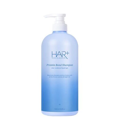 GlowPick🏆 韓國 HairPlus Protein Bond Shampoo 雙重蛋白質胺基酸高效修護洗髮露 (1000ml / 500ml) - 2種選擇
