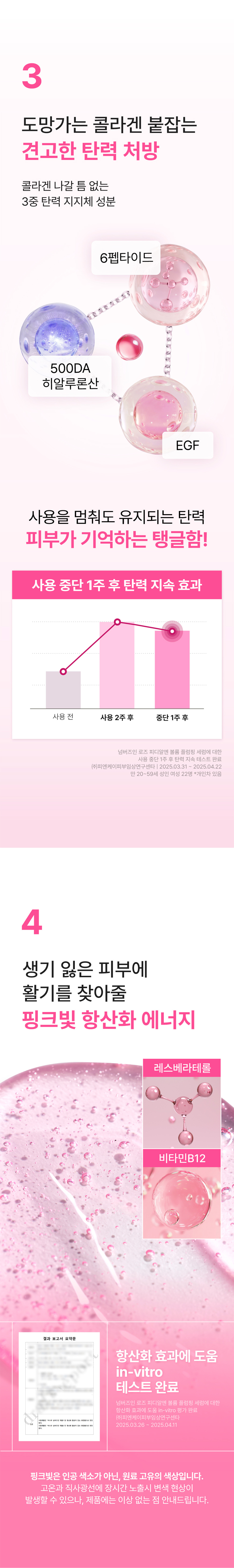 玻璃感飽滿有光澤~韓國 numbuzin No.2 Rose PDRN Collagen Plumping Serum 玫瑰PDRN膠原蛋白回彈 - 30ml