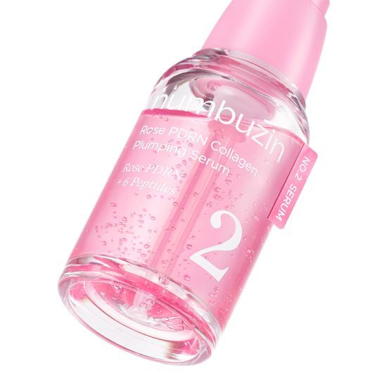 玻璃感飽滿有光澤～韓國 numbuzin No.2 Rose PDRN Collagen Plumping Serum 玫瑰PDRN膠原蛋白回彈 - 30ml