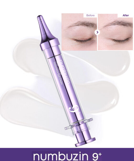 集中撫平眼周紋 減淡黑眼圈 韓國numbuzin No.9 NAD+ Retinol Volumetox Eye Cream 高效NAD維A胜肽抗老緊緻眼紋逆齡眼霜