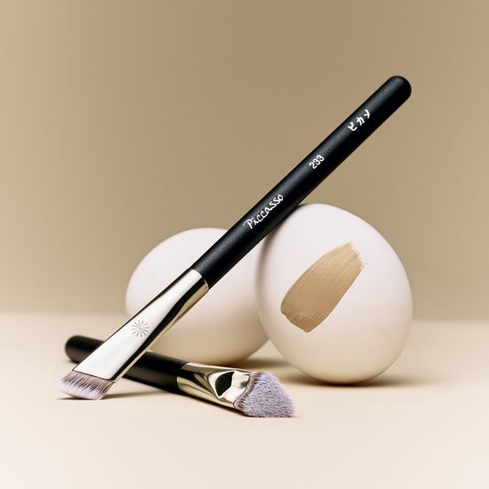 cushion友好～韓國Piccasso Tapping Cover Brush 短毛輕拍無瑕底妝系列掃具（粉底掃 #FB33 / 遮瑕掃 # 233) - 2款選擇