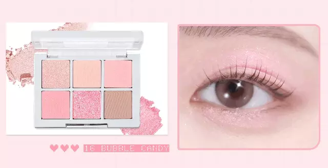 韓國 新色Love Bubble系列入！實用零廢色～GlowPick🏆 2aN Better Me Eye Palette 6色眼影盤(#01-16) - 15色選擇