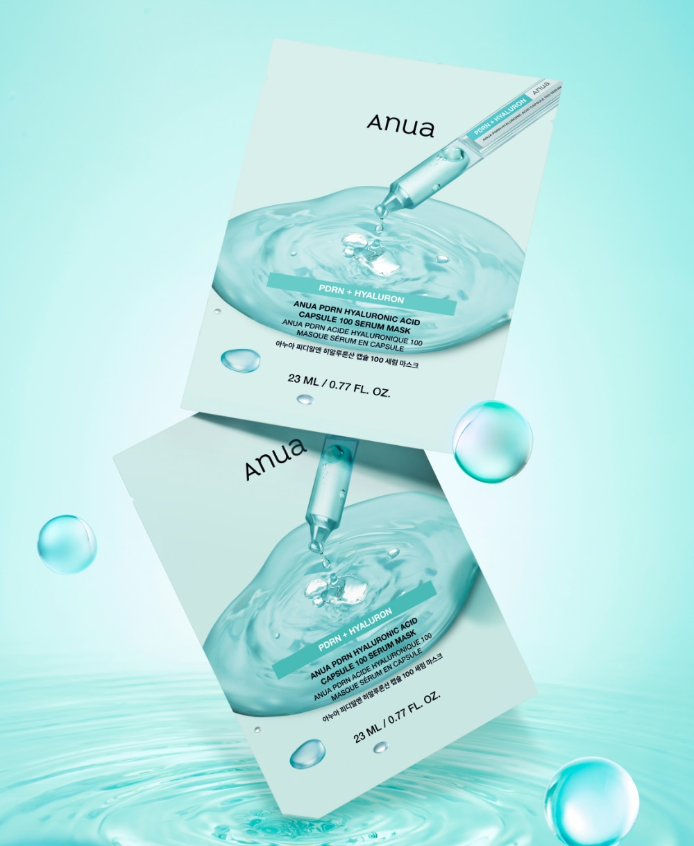韓國 ANUA PDRN Hyaluronic Acid Capsule 100 Serum Mask 三文魚PDRN透明質酸膠原蛋白智能膠囊保濕精華面膜一盒10片裝 - 2種選擇 韓國 ANUA PDRN Hyaluronic Acid Capsule 100 Serum Mask 三文魚PDRN透明質酸膠原蛋白智能膠囊保濕精華面膜一盒10片裝 - 2種選擇
