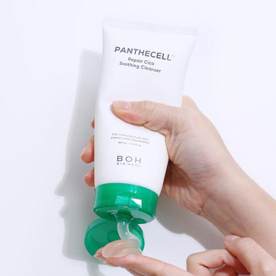 韓國 Bioheal BOH Panthecell Repair Cica Soothing Cleanser 泛醇積雪草舒緩泡泡潔面啫喱 - 160ml
