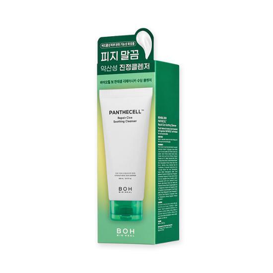 韓國 Bioheal BOH Panthecell Repair Cica Soothing Cleanser 泛醇積雪草舒緩泡泡潔面啫喱 - 160ml
