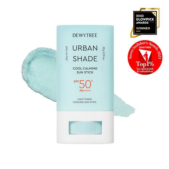 韓國 DEWYTREE Urban Shade Cool Calming Sun Stick SPF50+ PA++++ 涼感清爽鎮靜防曬棒
