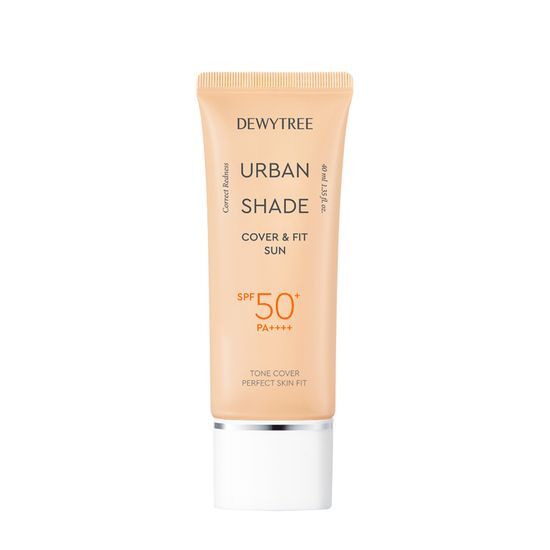 代替粉底〔防曬X提亮X遮瑕〕韓國 DEWYTREE Urban Shade Cover And Fit Sun SPF50+ PA++++ 素顏霜遮瑕有色防曬 - 40ml