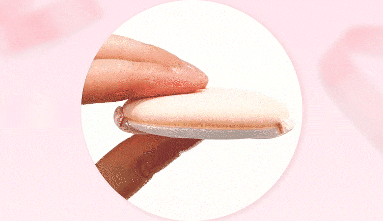 韓國 Fillimilli Ribbon Pang Pang Puff 魔法絲帶🎀氣墊粉底粉樸 - 單個裝連收納盒