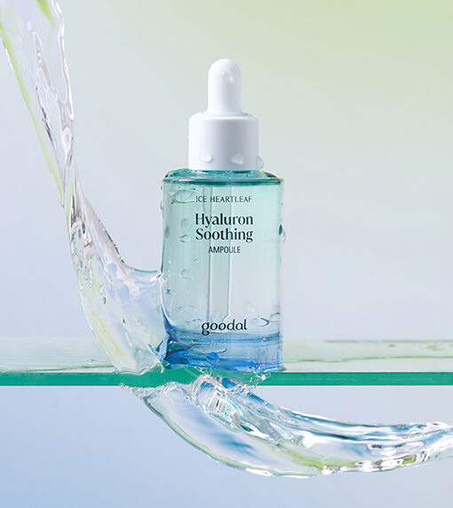 韓國 Goodal Ice Heartleaf Hyaluron Soothing Ampoule 冰萃魚腥草透明質酸保濕冷感鎮靜安瓶精華 - 50ml