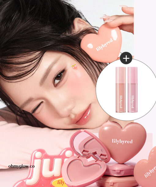 最新#17,18色入送迷你胭脂液！修飾黑眼圈～GlowPick 🏆~ 韓國 Lilybyred Luv Beam Cheek Balm 皇牌心心胭脂膏(#01-18) - 多色選擇