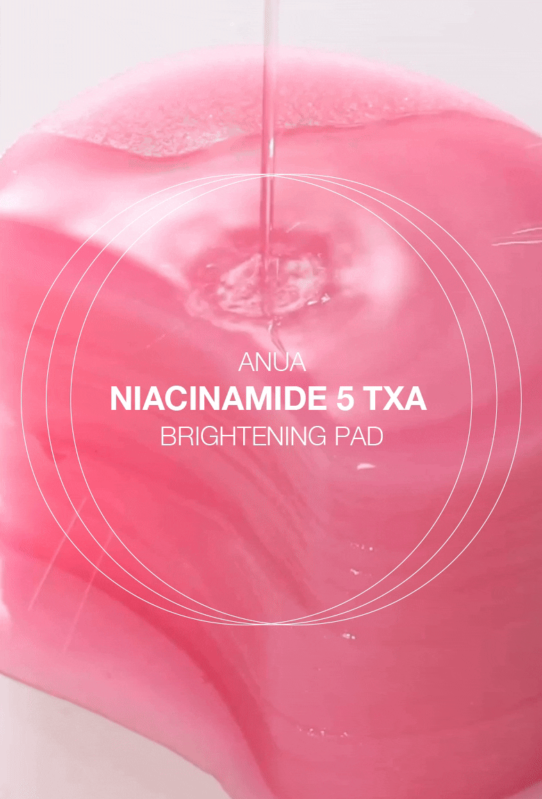 韓國 ANUA Niacinamide 5 TXA Brightening Pad 活性5%維B3菸鹼醯胺+TXA傅明酸美白淡斑爽膚棉片 - 60片裝