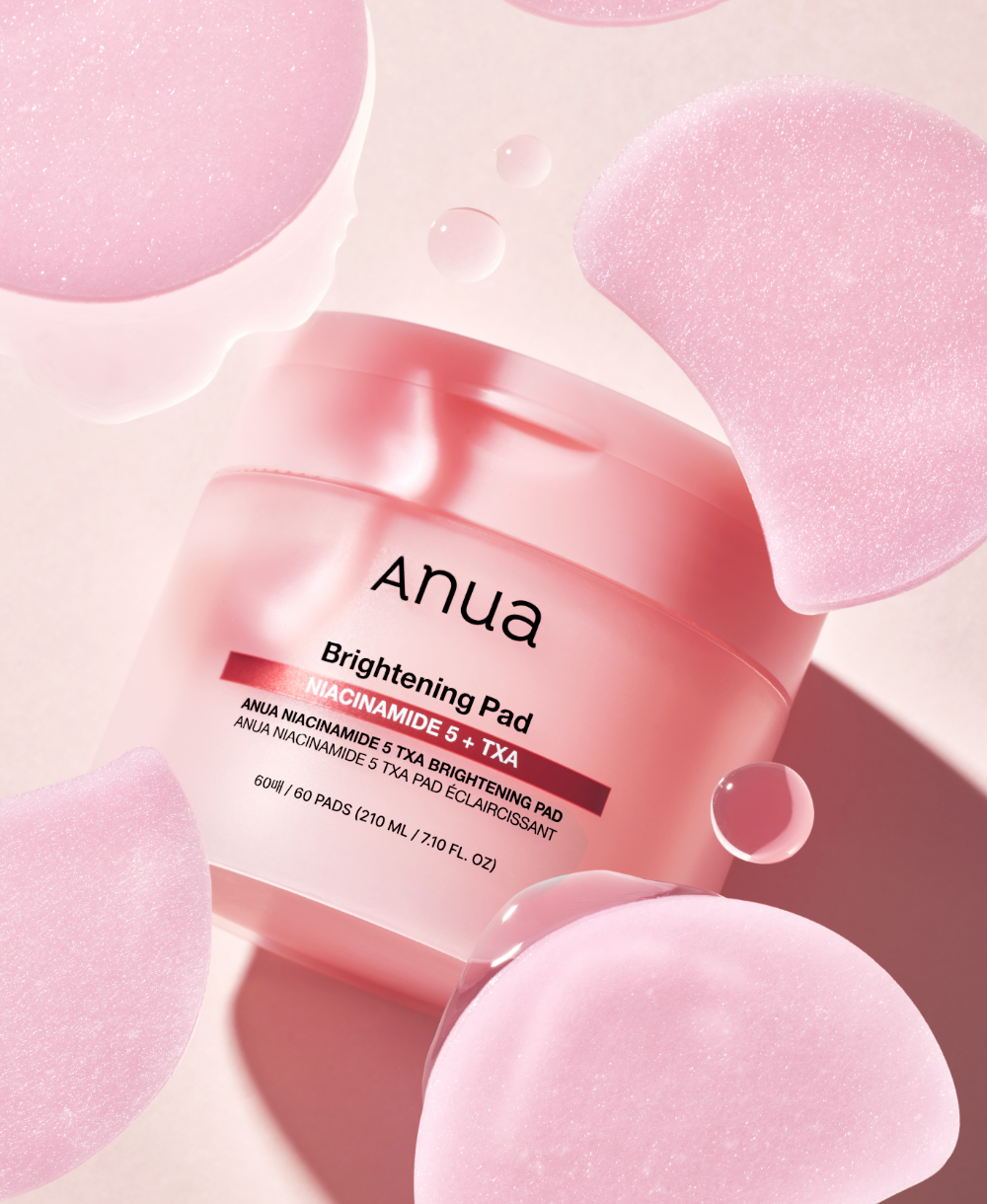 韓國 ANUA Niacinamide 5 TXA Brightening Pad 活性5%維B3菸鹼醯胺+TXA傅明酸美白淡斑爽膚棉片 - 60片裝 韓國 ANUA Niacinamide 5 TXA Brightening Pad 活性5%維B3菸鹼醯胺+TXA傅明酸美白淡斑爽膚棉片 - 60片裝
