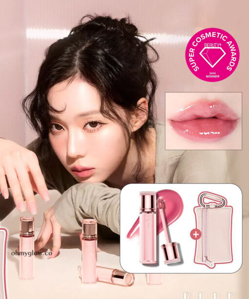 太妍同款愛用💕 新色Roselight系列【限量SET送唇筆 / Pouch】🏆GlowPick! 韓國 espoir 25年新版 Couture Lip Tint Glaze ✨ 瑩潤果汁鏡面唇釉(#01-26) - 24色選擇