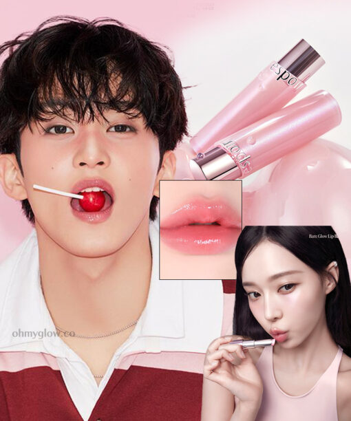 DIOR潤唇膏平替!? NCT Mark同款! 83%護唇成份～韓國 espoir Bare Glow Lip Balm 水潤透光裸唇潤色護唇膏 - 6色選擇