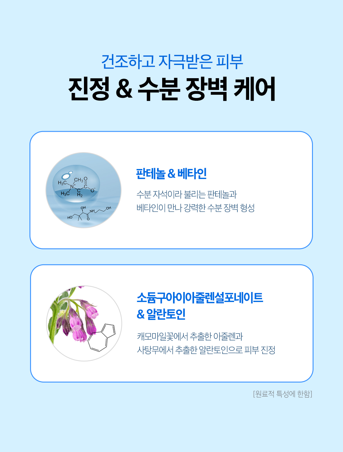 GlowPick🏆 韓國 Skinfood Blue Chamomile Hyaluronic Cream 藍甘菊透明質酸高效水潤水凝保濕面霜 - 70ml