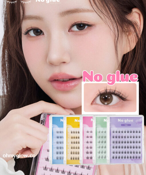 新增款式～GLOWPICK🏆 Liz推介！一撕即貼 3秒搞掂！【免膠系列】韓國 CCAM BBAK No Glue Lash 2代免膠水假眼睫毛 - 5種款式選擇