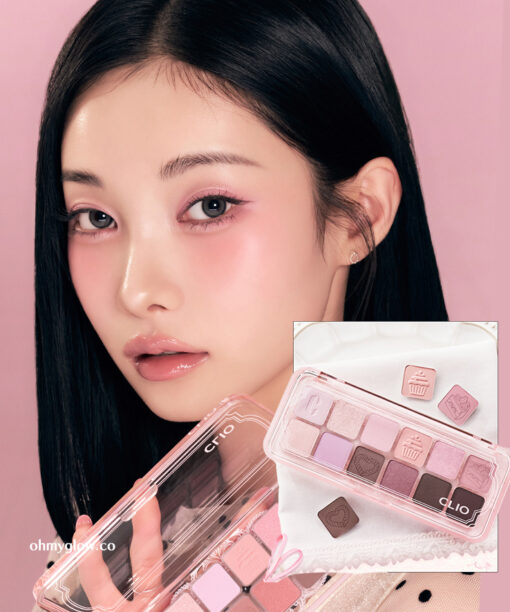 最新Sugar Afternoon 🔮𝑯𝒂𝒓𝒓𝒚 𝑷𝒐𝒕𝒕𝒆𝒓 & Disney 米奇 & 🤠Toy Story系列~🏆GlowPick No.1 ~ CLIO X 俞真 Pro Eye Palette Air 新款12色眼影盤(#01-22) - 多色調選擇