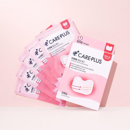12小時持續溫熱暖宮經痛紓緩～韓國 Care Plus Heating Pad For The Lower Abdomen 下腹專用溫熱貼 1盒5片裝