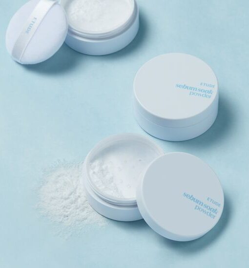 韓國 Etude Sebum Soak Powder 持久控油輕盈透氣定妝蜜粉 - 5g