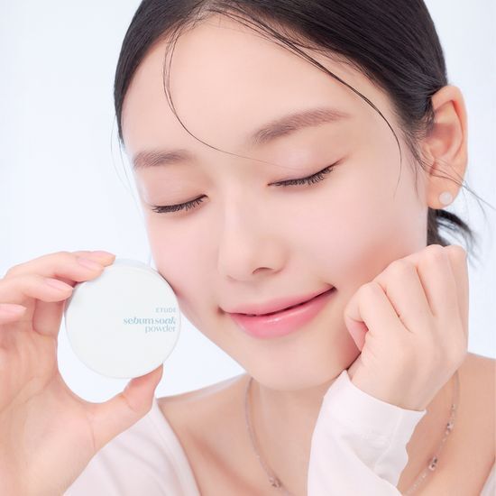 韓國 Etude Sebum Soak Powder 持久控油輕盈透氣定妝蜜粉 - 5g