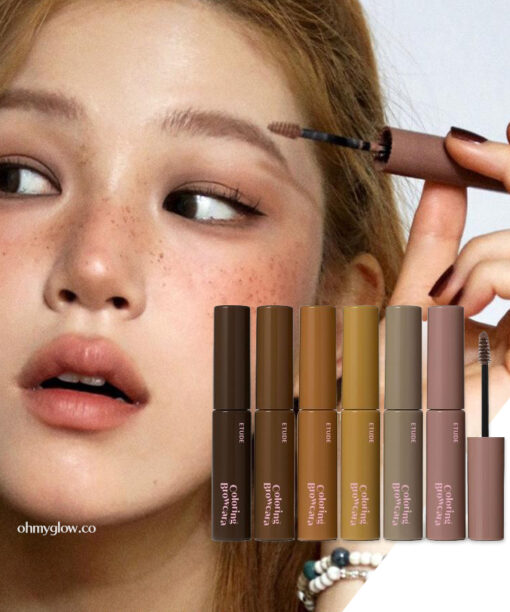 韓國 Etude Drawing Eyes Coloring Browcara 柔霧染眉膏 (01-06) - 6色選擇