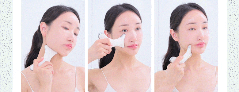 韓國 Fillimilli Heating Guasha 熱感震動V臉消腫通淋巴按摩刮痧