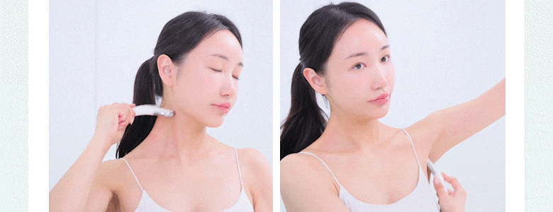 韓國 Fillimilli Heating Guasha 熱感震動V臉消腫通淋巴按摩刮痧