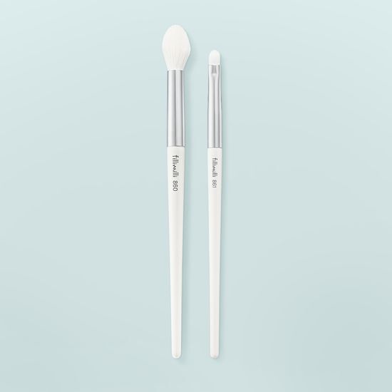 化妝師聯名研發！韓國 FilliMilli S 系列 Highlighter Beam Brush Duo 透亮立體提亮掃限量套裝高光掃(#861 + #860) 2件掃Set