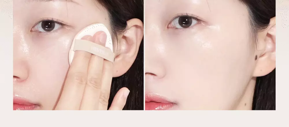 5位化妝師研發Idol級氣墊~韓國 HEVEBLUE Makeup Pro Ectoin Tree Semi Matte Fit Cushion SPF50+ PA+++ 專業idol級輕薄貼合底妝半霧面氣墊粉底 - 4色選擇