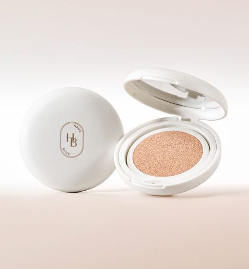 5位化妝師研發Idol級氣墊～韓國 HEVEBLUE Makeup Pro Ectoin Tree Semi Matte Fit Cushion SPF50+ PA+++ 專業idol級輕薄貼合底妝半霧面氣墊粉底 - 4色選擇