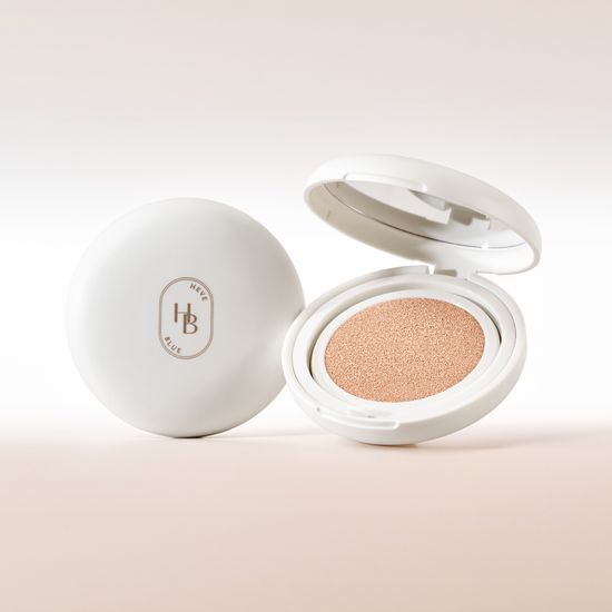 5位化妝師研發Idol級氣墊～韓國 HEVEBLUE Makeup Pro Ectoin Tree Semi Matte Fit Cushion SPF50+ PA+++ 專業idol級輕薄貼合底妝半霧面氣墊粉底 - 4色選擇
