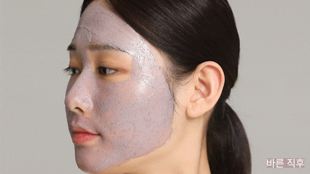 10分鐘毛孔護理~韓國 HEVEBLUE Pot Pore Peptamin Wash Off Pack 紅豆胜肽收毛孔深清泥膜 - 100g