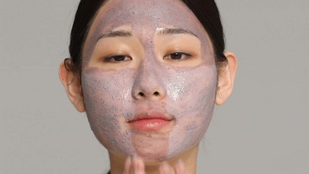 10分鐘毛孔護理~韓國 HEVEBLUE Pot Pore Peptamin Wash Off Pack 紅豆胜肽收毛孔深清泥膜 - 100g