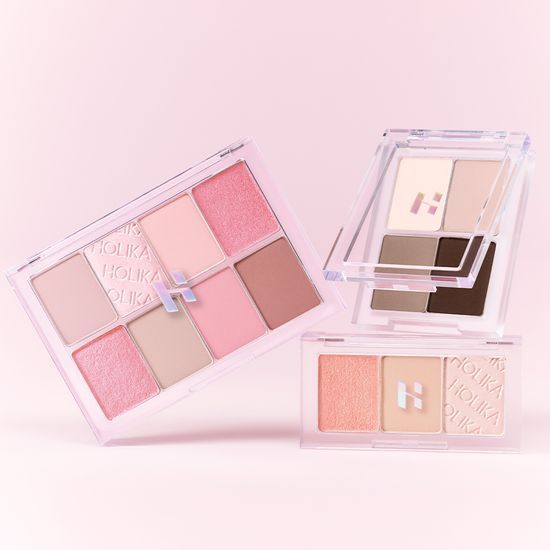 韓國 Holika Holika My Fave Multi Palette Case 自訂眼影盤遮瑕盤透明外盒(4色 / 8色 / 3色) - 3種選擇