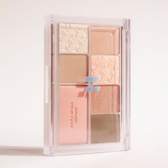 Holika Holika My Fave Multi Palette Case 自訂眼影盤遮瑕盤透明外盒(4色 / 8色 / 3色) - 8色收納盒