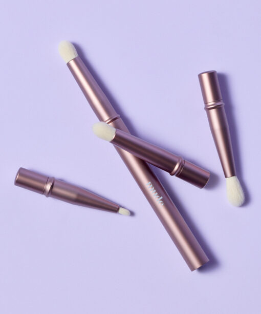 韓國 Mude Travel Mini Brush Set 超迷你旅行掃具4件套裝連收納盒