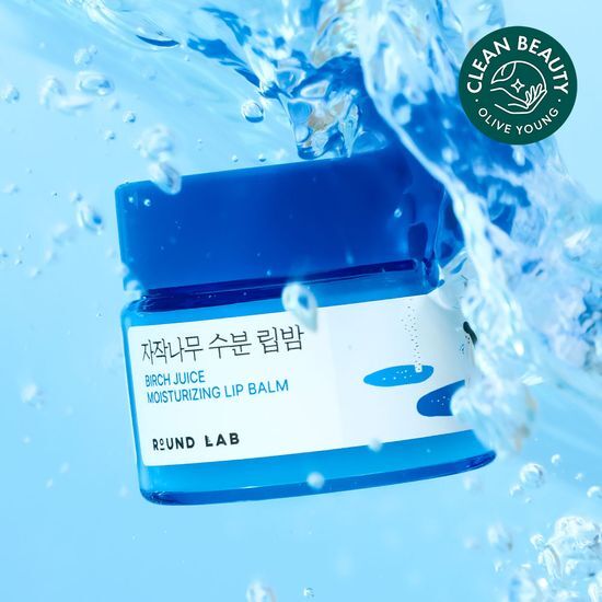 水潤玻璃唇～韓國Round Lab Birch Juice Moisturzing Lip Balm 白樺樹彈潤水潤護唇膏 - 20g