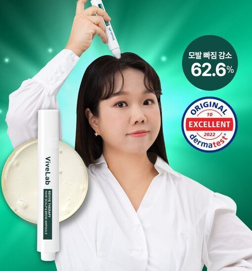 韓國國民級Olive Young🏆 ViveLab Revive Therapy Hair Scalp & Brow Ampoule 活髮再生頭皮修復滾珠安瓶精華