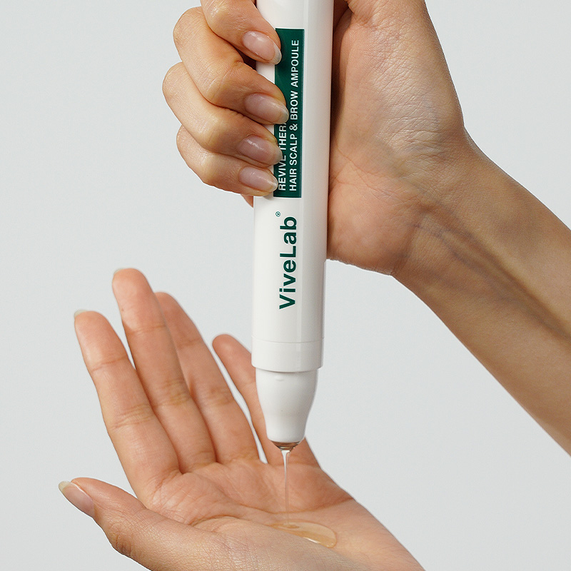 韓國國民級Olive Young🏆 ViveLab Revive Therapy Hair Scalp & Brow Ampoule 活髮再生頭皮修復滾珠安瓶精華
