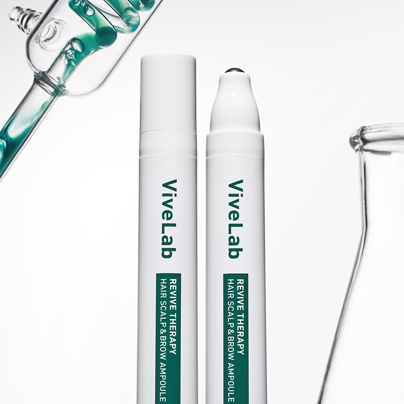韓國國民級Olive Young🏆 ViveLab Revive Therapy Hair Scalp & Brow Ampoule 活髮再生頭皮修復滾珠安瓶精華