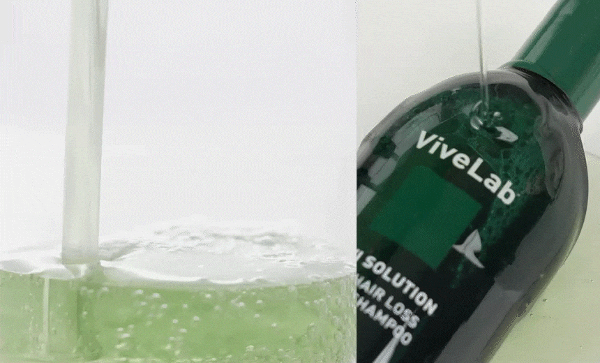 4週阻截脫髮～韓國 ViveLab 回購No.1 Revi Solution Anti Hair Loss Scalp Shampoo 專利防脫護頭皮綠色洗髮露 (500ml/300ml/60ml) - 3種選擇