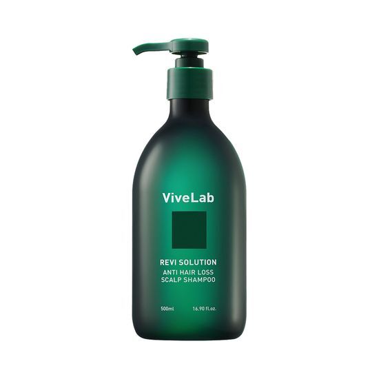 4週阻截脫髮～韓國 ViveLab 回購No.1 Revi Solution Anti Hair Loss Scalp Shampoo 專利防脫護頭皮綠色洗髮露 (500ml/300ml/60ml) - 3種選擇