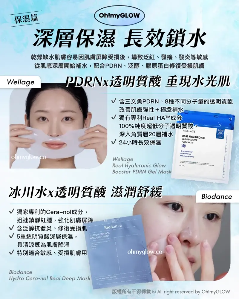 會變透明嘅Magic Mask ep2 韓國膠原果凍面膜 1夜養成水光肌 深層保濕 長效鎖水 PDRN X透明質酸 重現水光肌 冰川水X透明質酸 滋潤舒緩