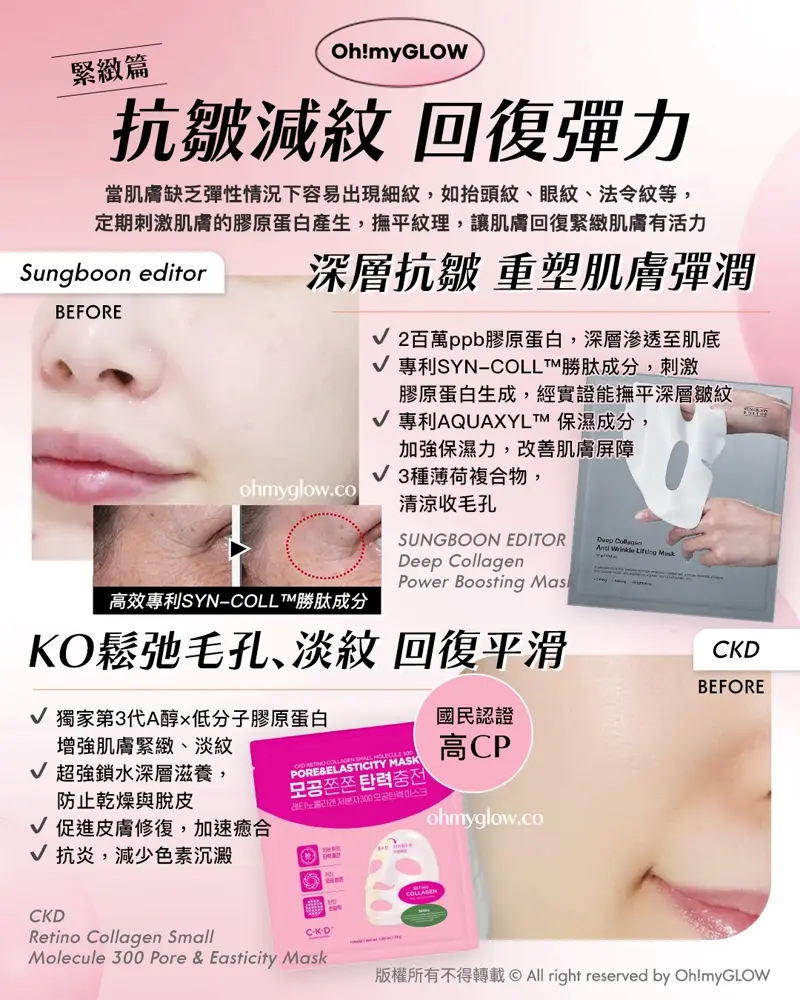 會變透明嘅Magic Mask ep2 韓國膠原果凍面膜 1夜養成水光肌 抗皺減紋 回復彈力 深層抗皺 重塑肌膚彈潤 KO鬆弛毛孔、淡紋 回復平滑