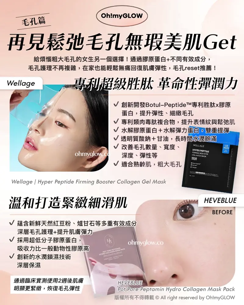 會變透明嘅Magic Mask ep2 韓國膠原果凍面膜 1夜養成水光肌 再見鬆弛毛孔 無瑕美肌GET 專利超級胜肽 革命性彈潤力 溫和打造緊緻細滑肌