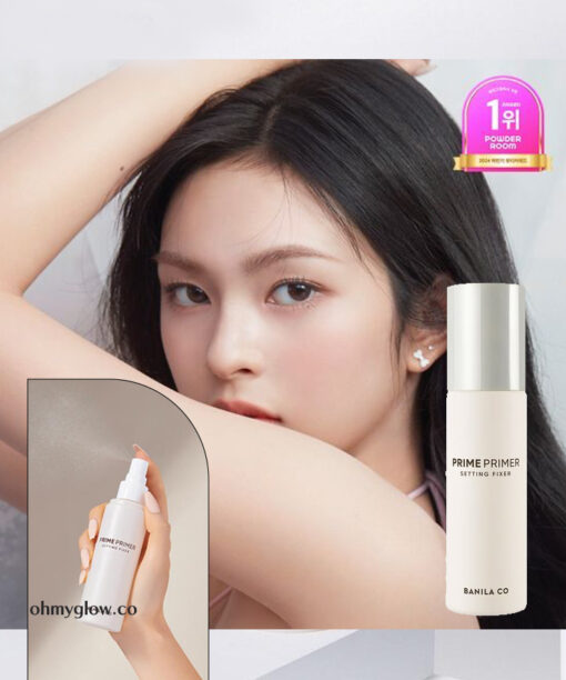 GlowPick🏆 韓國 Banila Co Prime Primer Setting Fixer 24小時持妝強效防汗定妝噴霧 - 100ml