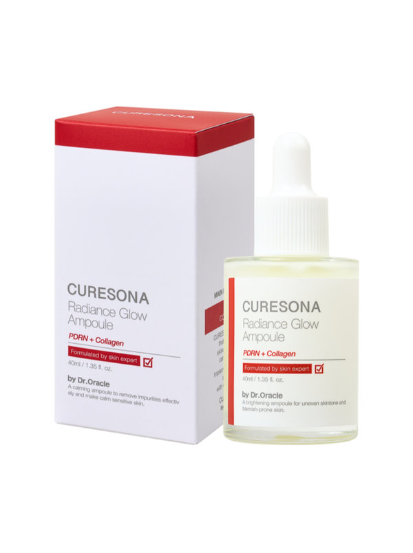 韓國 Daiso Dr. Oracle CureSona Radiance Glow Ampoule 3重回彈抗皺美肌水光安瓶精華 - 40ml