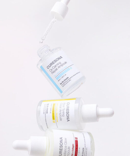 韓國 Daiso Dr. Oracle CureSona Radiance Glow Ampoule 3重回彈抗皺美肌水光安瓶精華 - 40ml